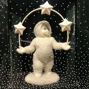 Dept 56 look what I can do snowbabies NIB vintage